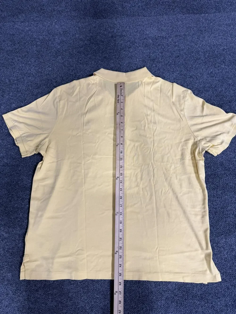 Polo Ralph Lauren Polo Shirt Mens XL Yellow Short Sleeve Classic Fit Casual Top